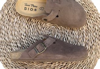 Toni Pons Gemina zueco taupe.