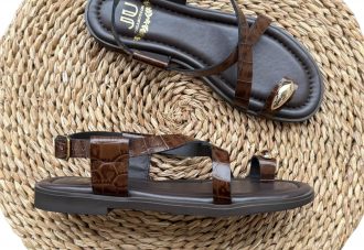 Ju Collection Raisa cocodrilo setter cuero.